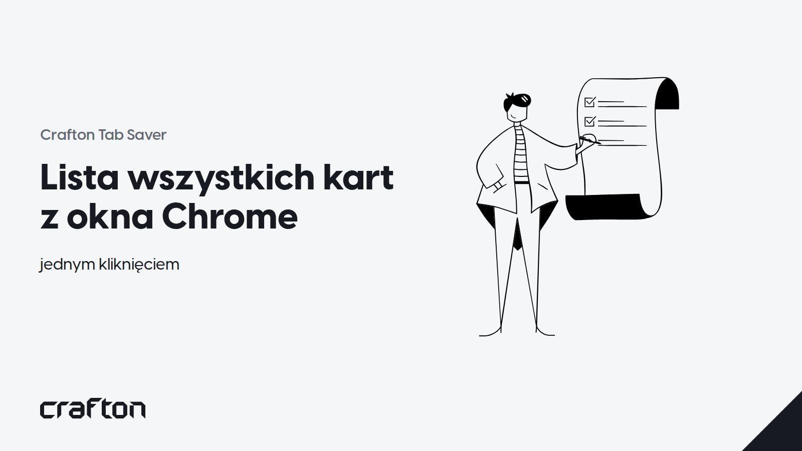 Crafton Tab Saver: lista wszystkich kart z okna Chrome jednym kliknięciem